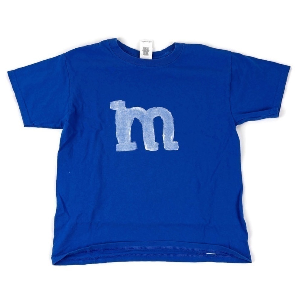 Gildan Boys Graphic Tshirt Blue Youth Small